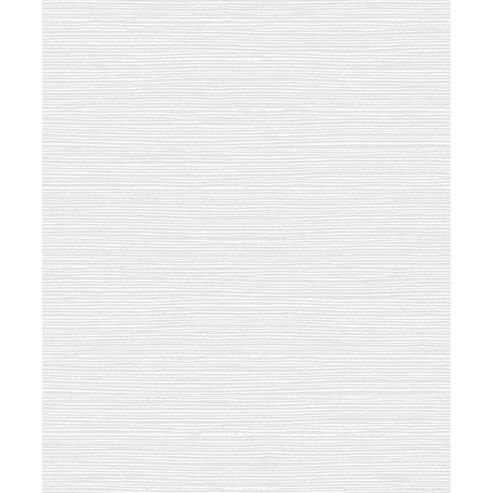Seabrook Wallpaper PW20500 Faux Grasscloth Wallpaper in White