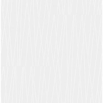 Seabrook RL60110 SEABROOK DESIGNS-RETRO LIVING GIDGET LINES Wallpaper in Gray/ Off White