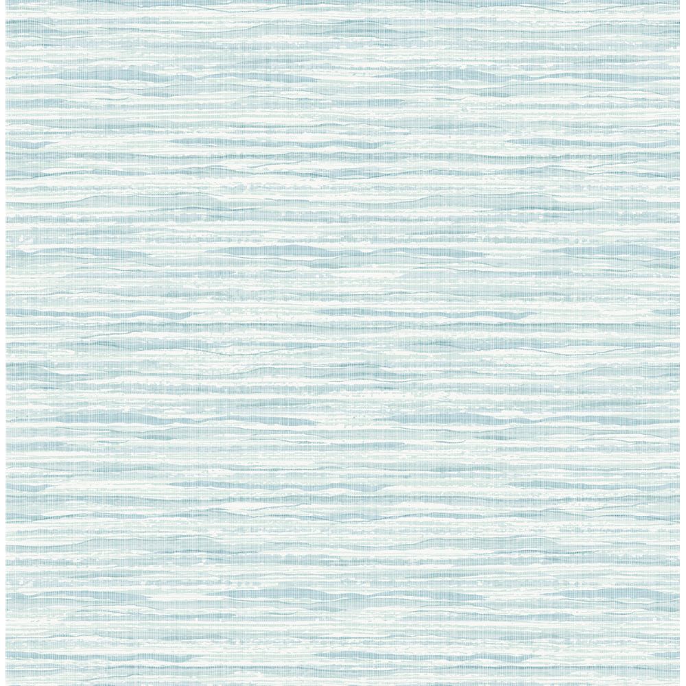 Seabrook Wallpaper SC21102 Skye Wave Stringcloth Wallpaper in Pool Ripple