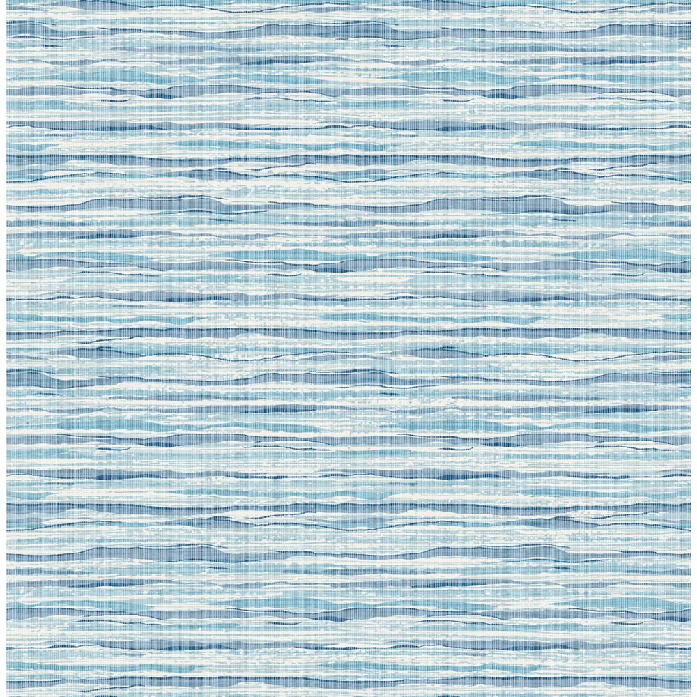 Seabrook Wallpaper SC21122 Skye Wave Stringcloth Wallpaper in Summer Surf