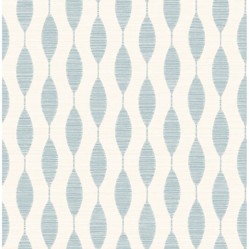 Stacy Garcia Home by Seabrook Wallpaper SG10912 Ditto in Blue Opal