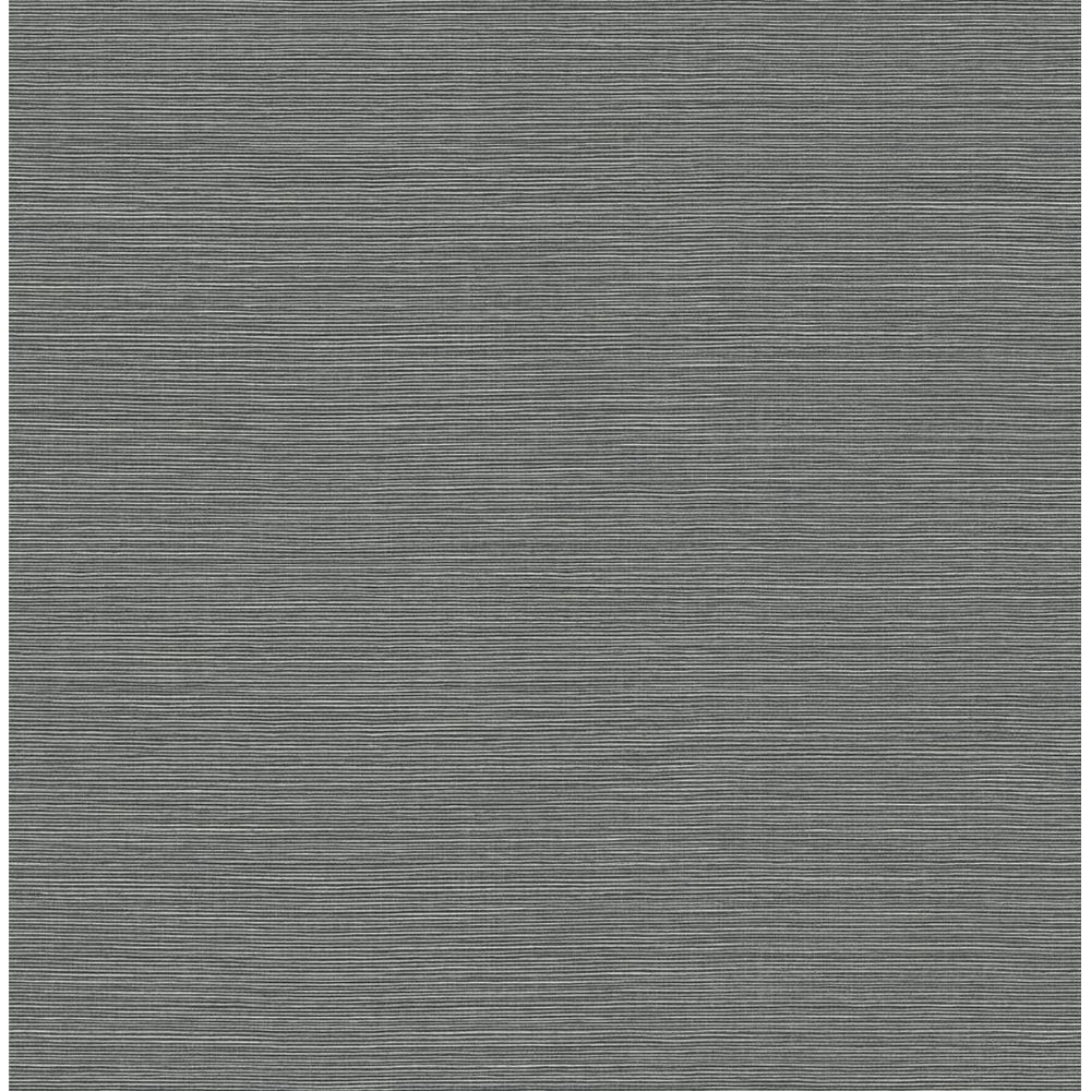 Seabrook Wallpaper SG11508 Seaside Faux Sisal Wallpaper in Slate Grey