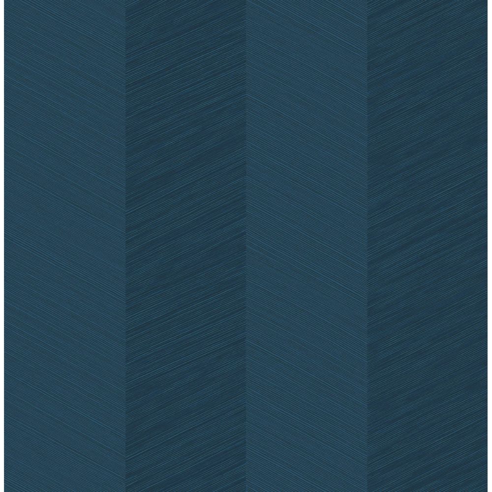 Seabrook Wallpaper SG11612 Chevy Hemp Wallpaper in Navy Blue