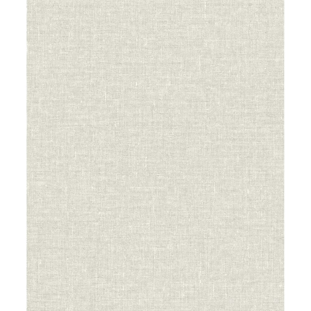 Seabrook Wallpaper SL81106 Soft Linen  Wallpaper in Ash