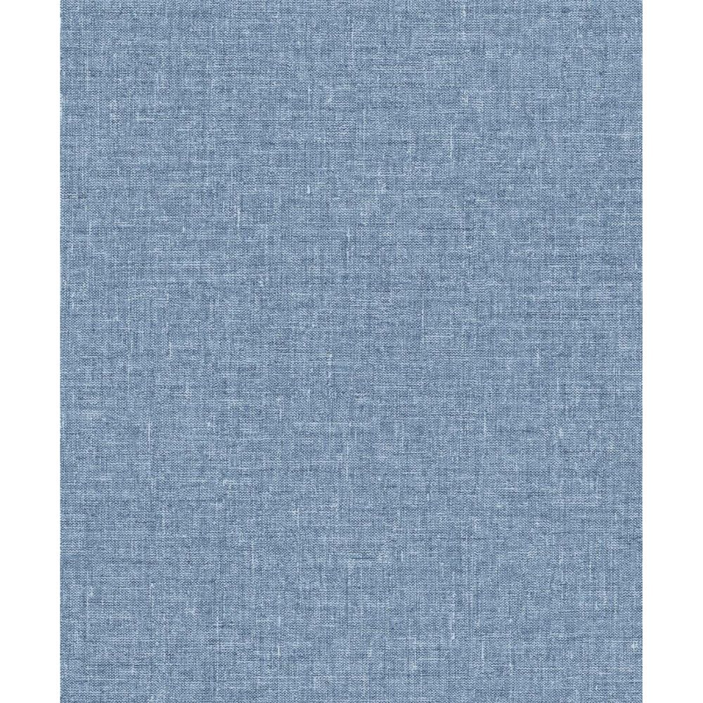 Seabrook Wallpaper SL81112 Soft Linen  Wallpaper in Blueberry