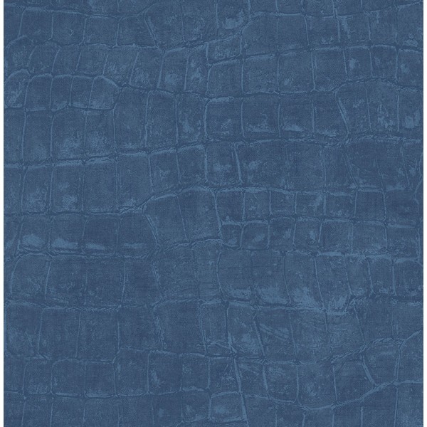Seabrook Wallpaper TA20502 Animal Skins Wallpaper in Blue