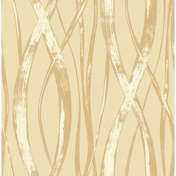 Seabrook Wallpaper TA21105 Chain/Links Wallpaper in Metallic Gold, Neutrals