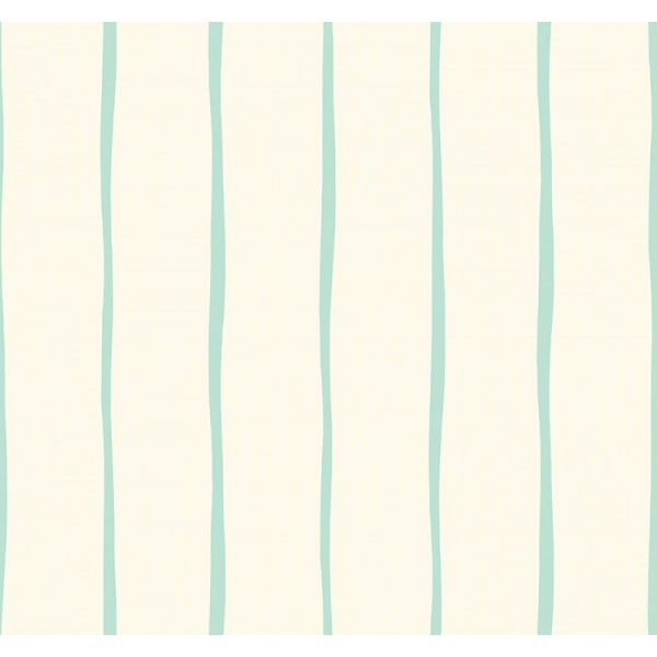Seabrook Wallpaper TA21202 Stripe/Stripes Wallpaper in Blue, White