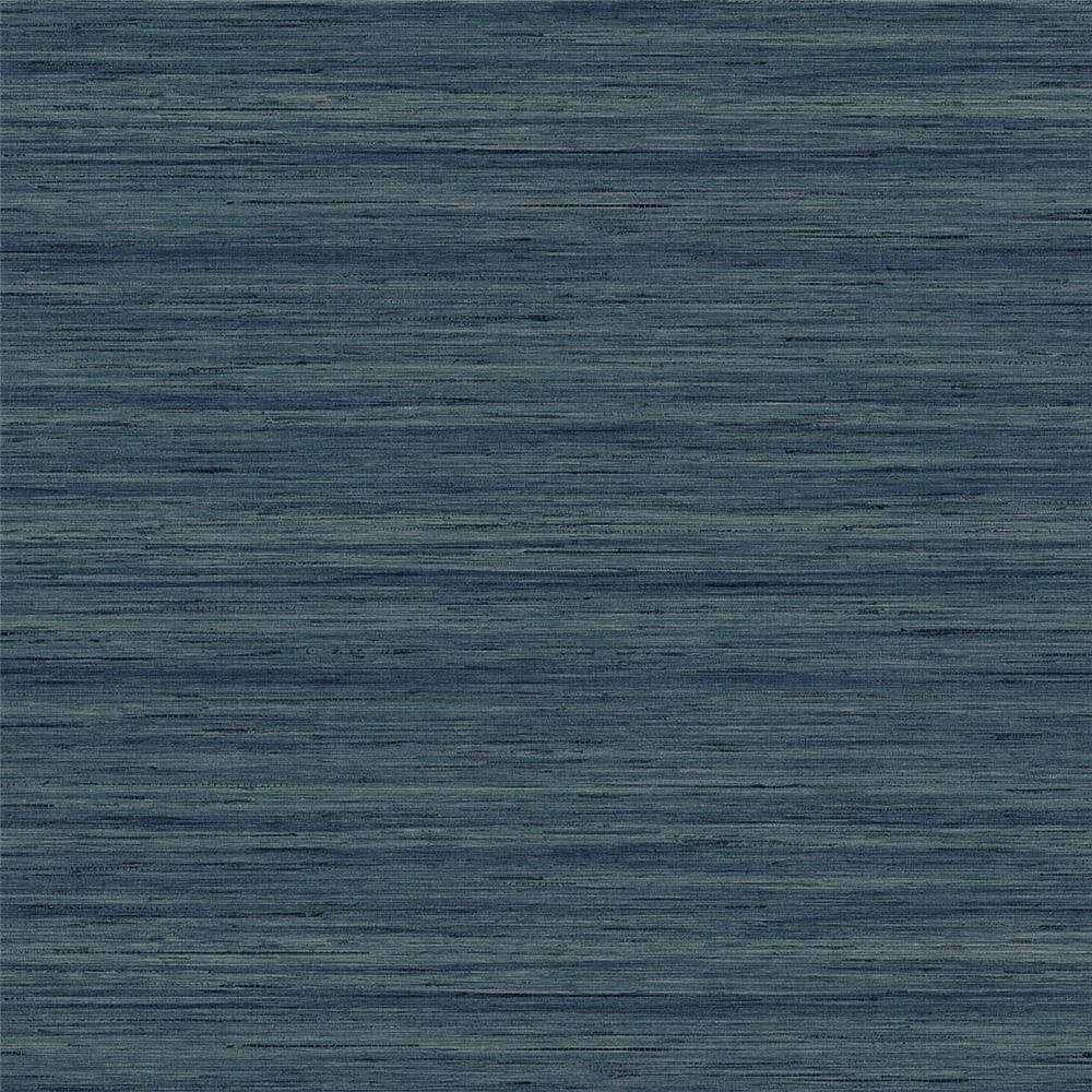 Seabrook Wallpaper TC70312 More Textures Shantung Silk Embossed Vinyl Wallpaper in Hampton Blue