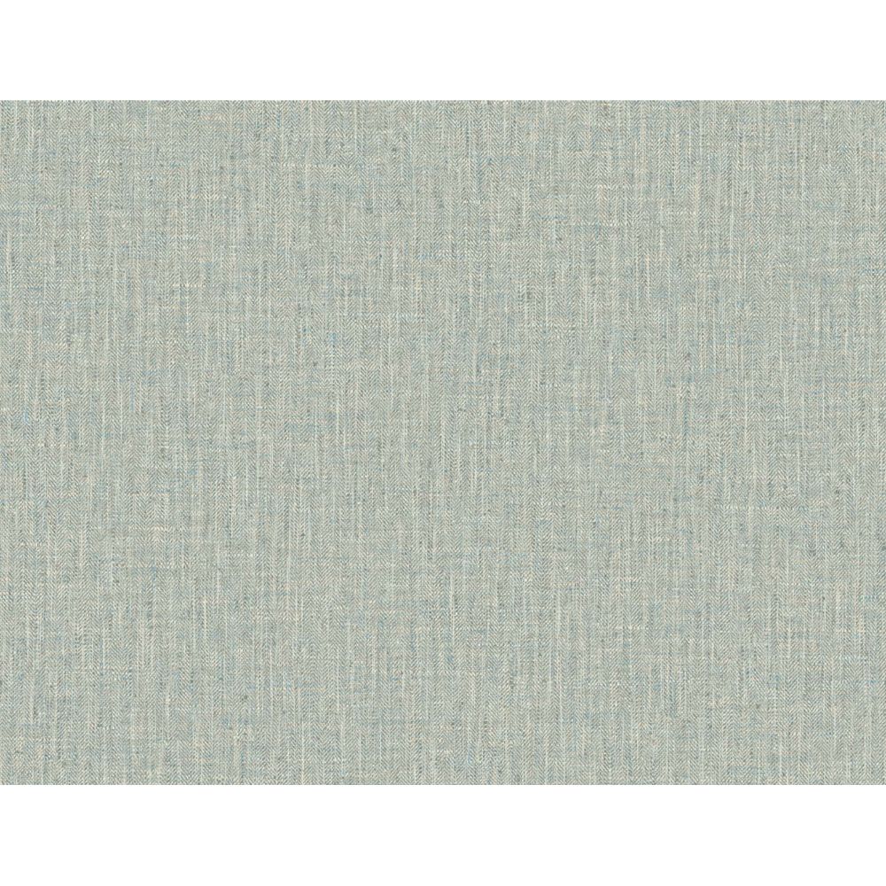 Seabrook Wallpaper TG60038 Tweed Wallpaper in Blue Heron