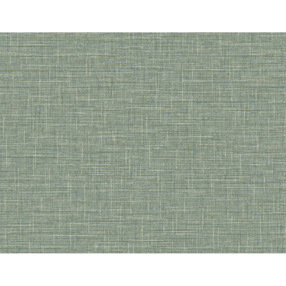Seabrook Wallpaper TG60113 Grasmere Weave Wallpaper in Mossbed
