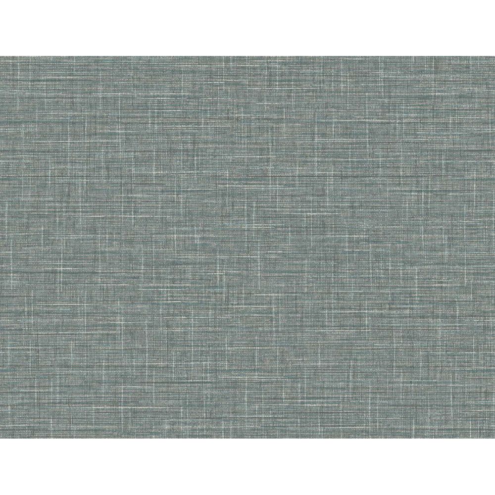 Seabrook Wallpaper TG60137 Grasmere Weave Wallpaper in Dark Linen