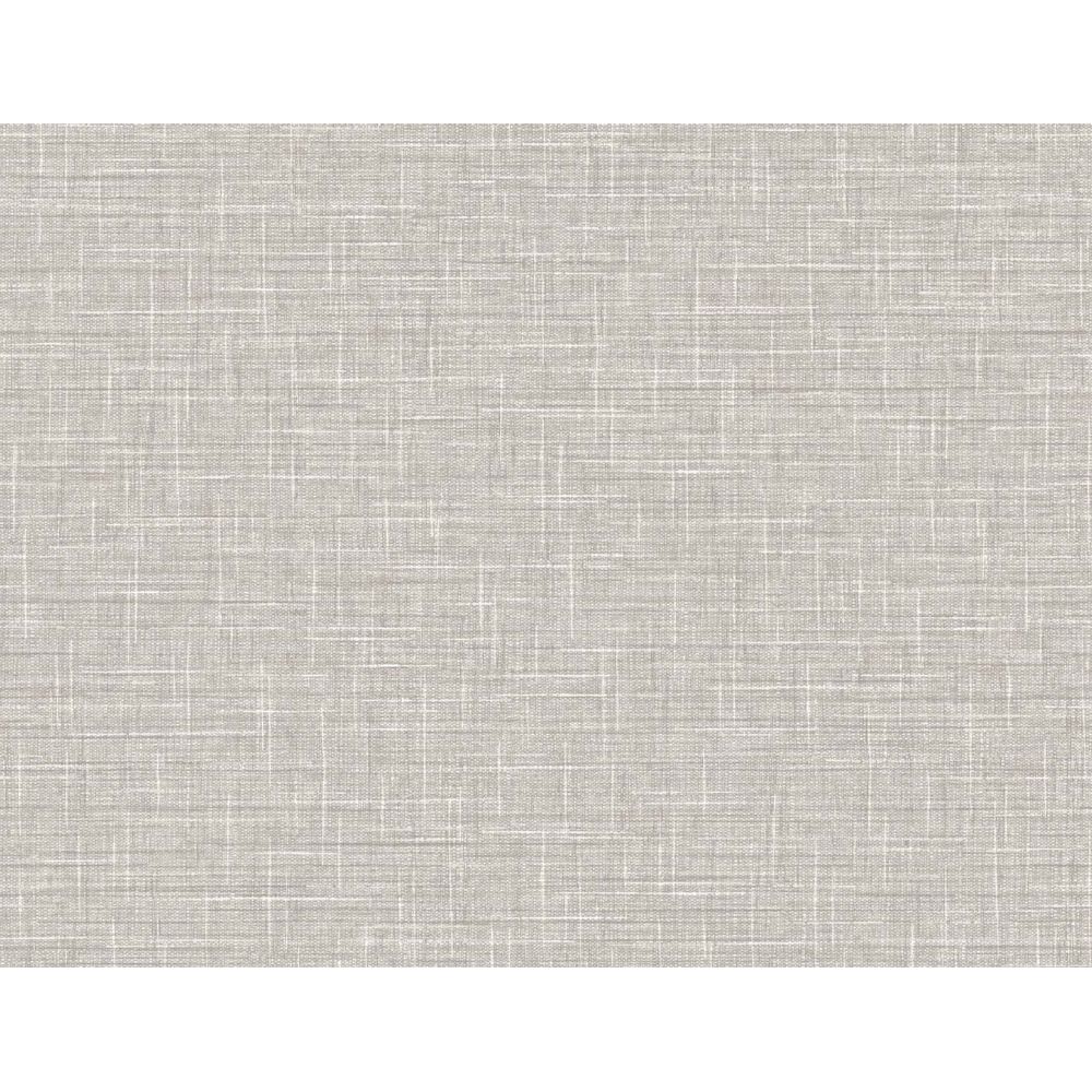 Seabrook Wallpaper TG60147 Grasmere Weave Wallpaper in Winter Grey