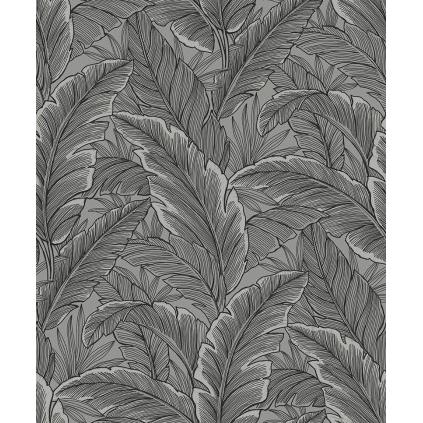 Pear tree Studios by Seabrook UK10004 Mica Leaves Wallpaper