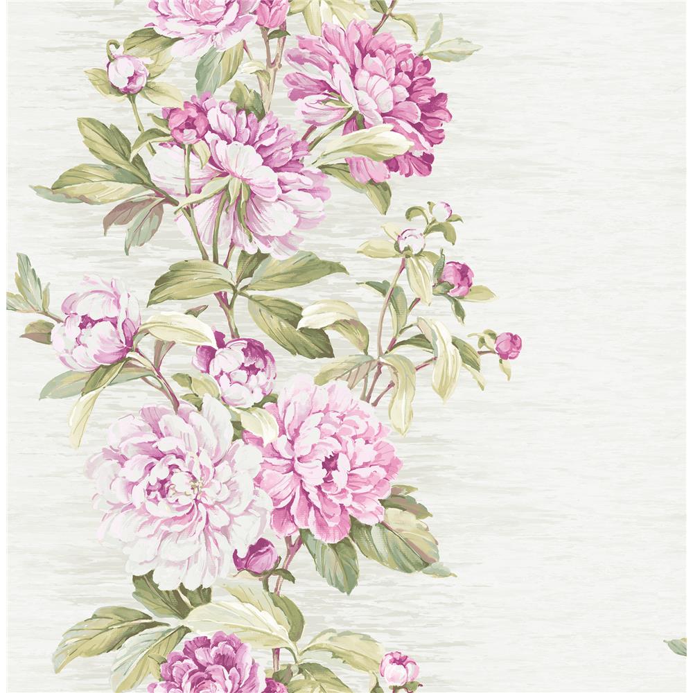 Seabrook Wallpaper RG60009 Garden Rose Wallpaper