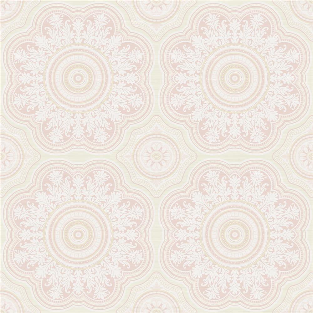 Seabrook Wallpaper RG60401 Garden Rose Wallpaper