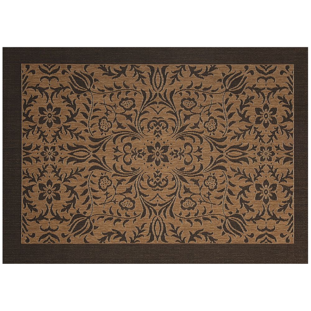 Simply Shade RS-816-890-35 Florence Outdoor Rug Chestnut