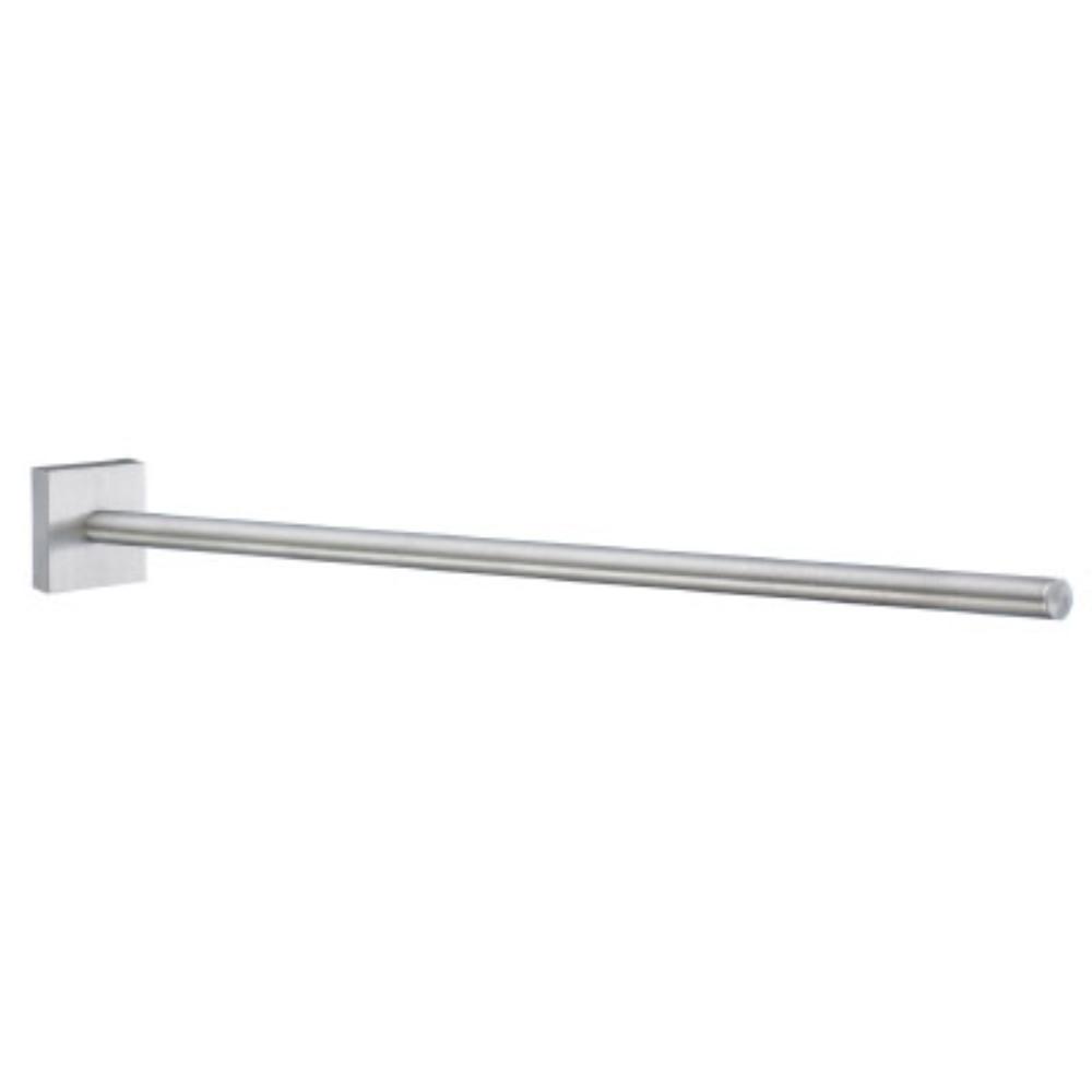 Smedbo RS328 Fixed Towel Rail in Brushed Chrome