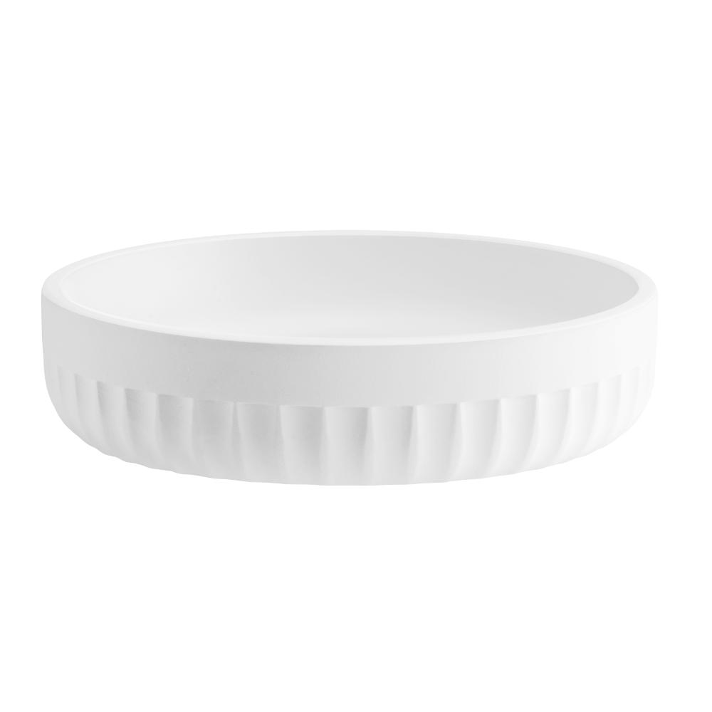 Smedbo BX560 Soap Dish- White Polyresin