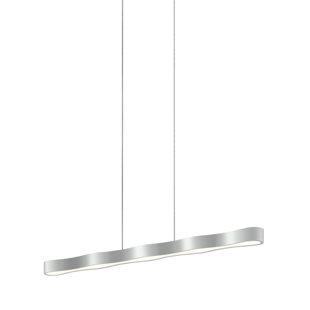 Sonneman 1735.16-J20 Corso Linear 44" LED Pendant in Bright Satin Aluminum