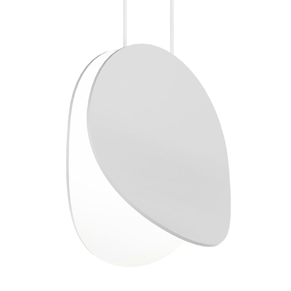 Sonneman 1765.03 Malibu Discs™ 7 1/2" LED Pendant in Satin White