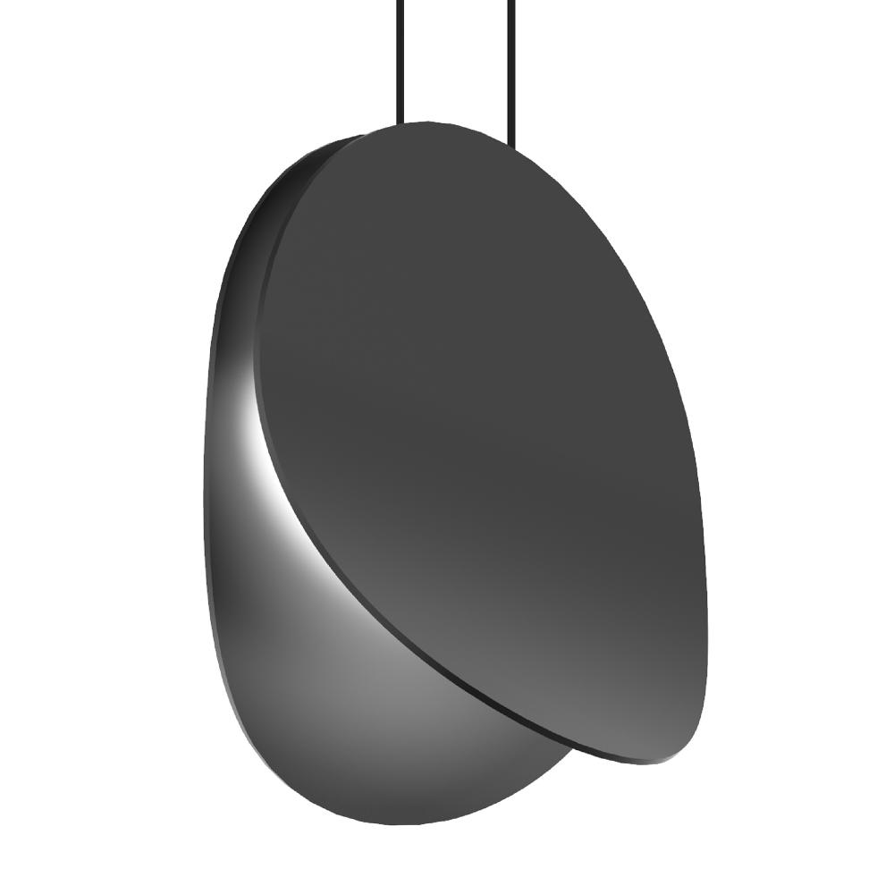 Sonneman 1766.25-J20 10" LED Pendant in Satin Black