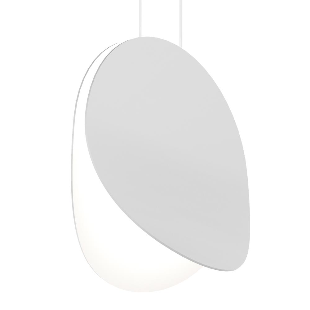 Sonneman 1767.03-J20 14" LED Pendant in Satin White