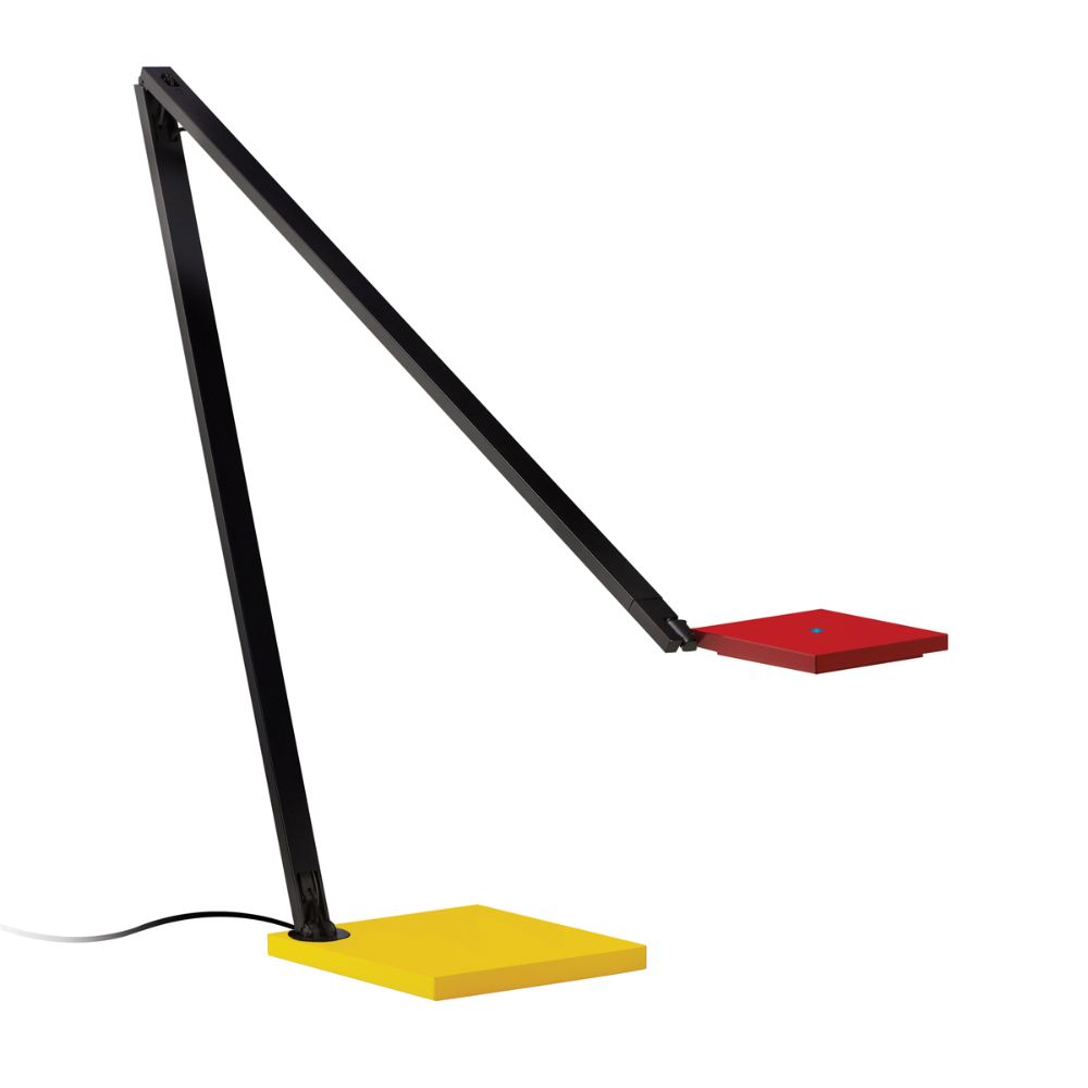 Sonneman 2050.69 Quattro®  LED Task Lamp in Red/Yellow/Black