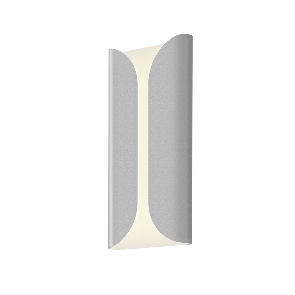 Sonneman 2711.74-WL Tall LED Sconce in Textured Gray