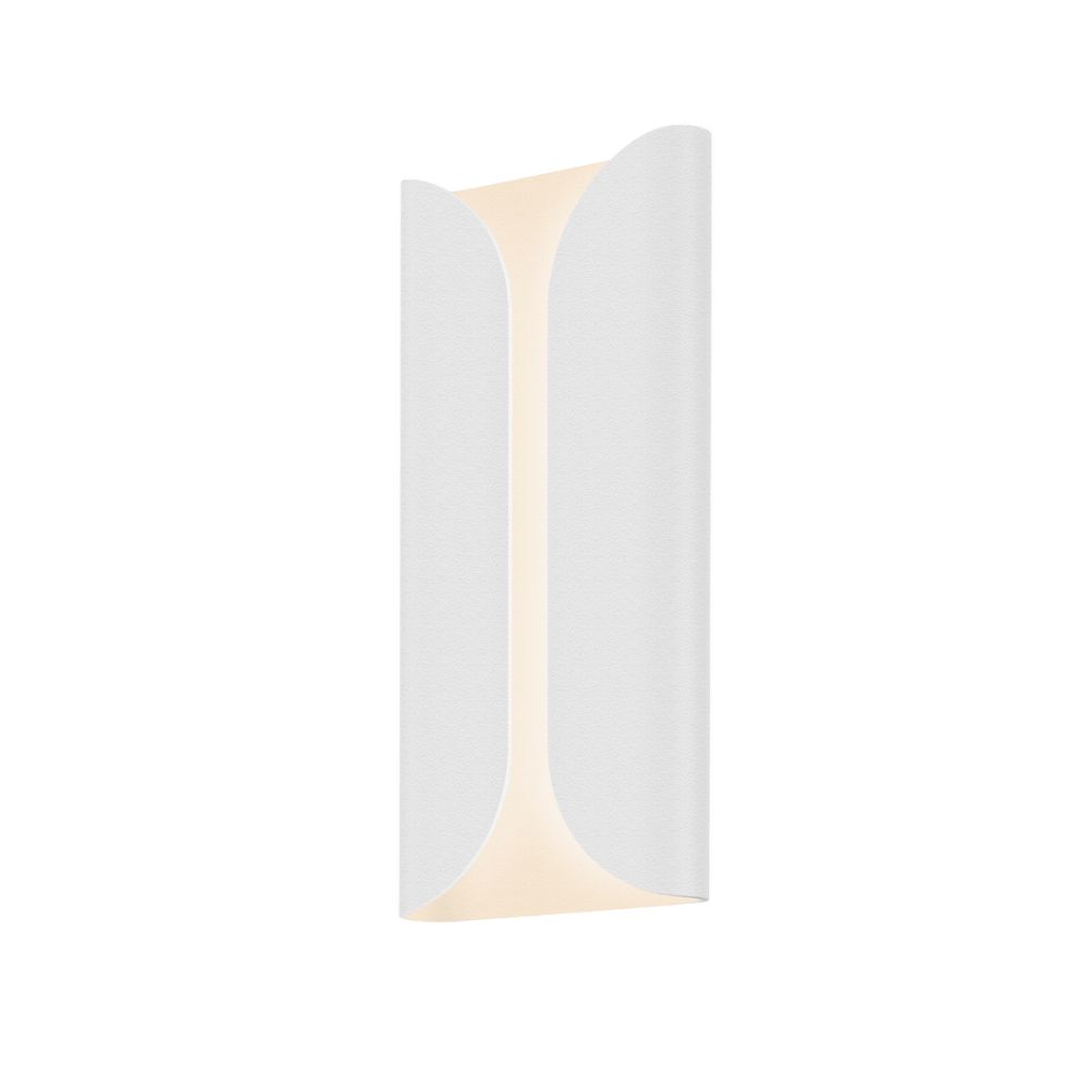 Sonneman 2711.98-WL Tall LED Sconce in Textured White
