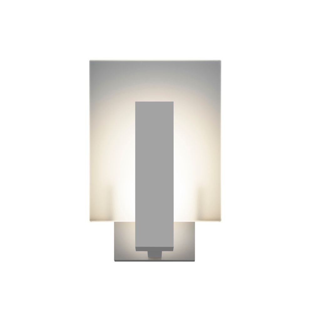 Sonneman 2724.74-WL Short LED Sconce in Textured Gray
