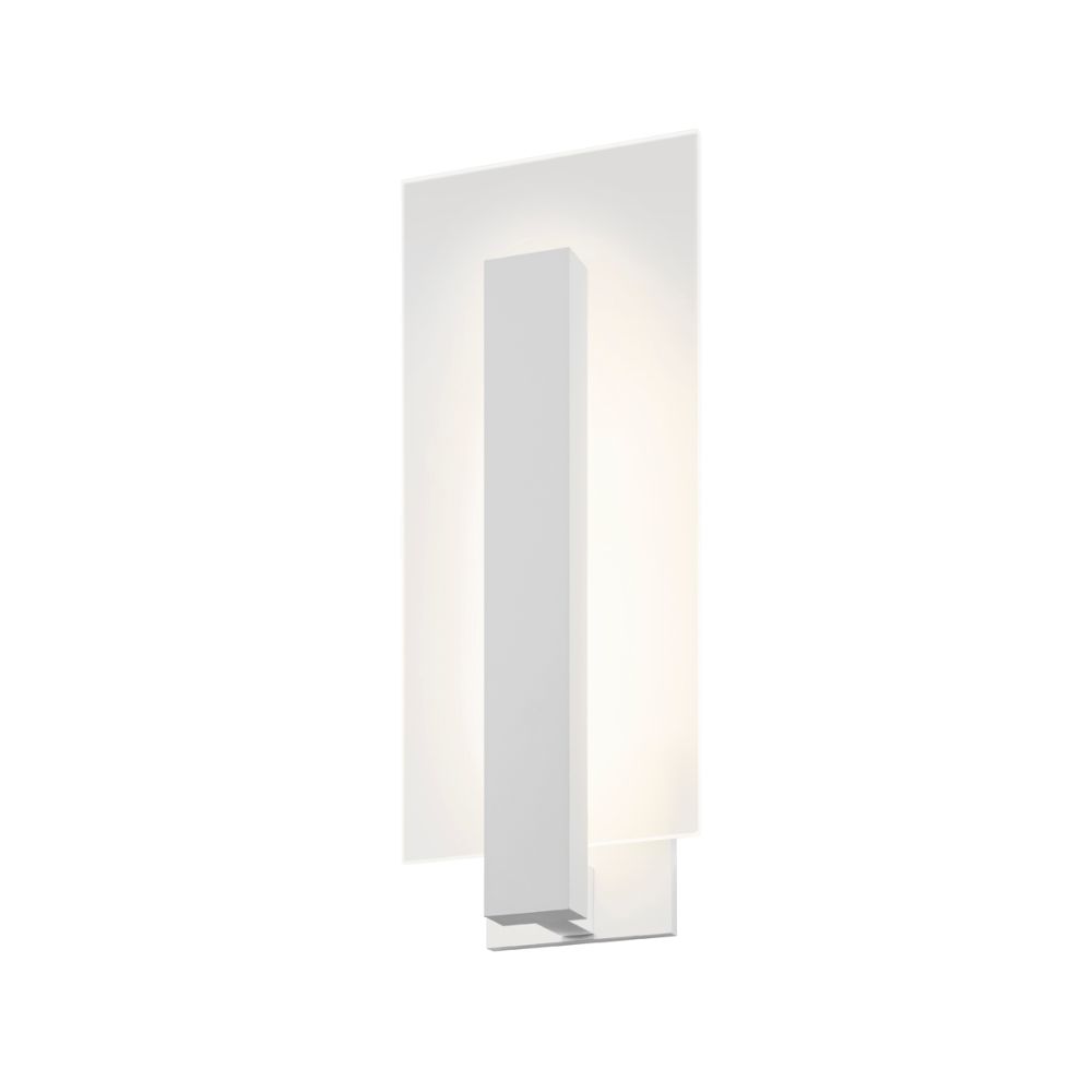 Sonneman 2725.98-WL Tall LED Sconce in Textured White