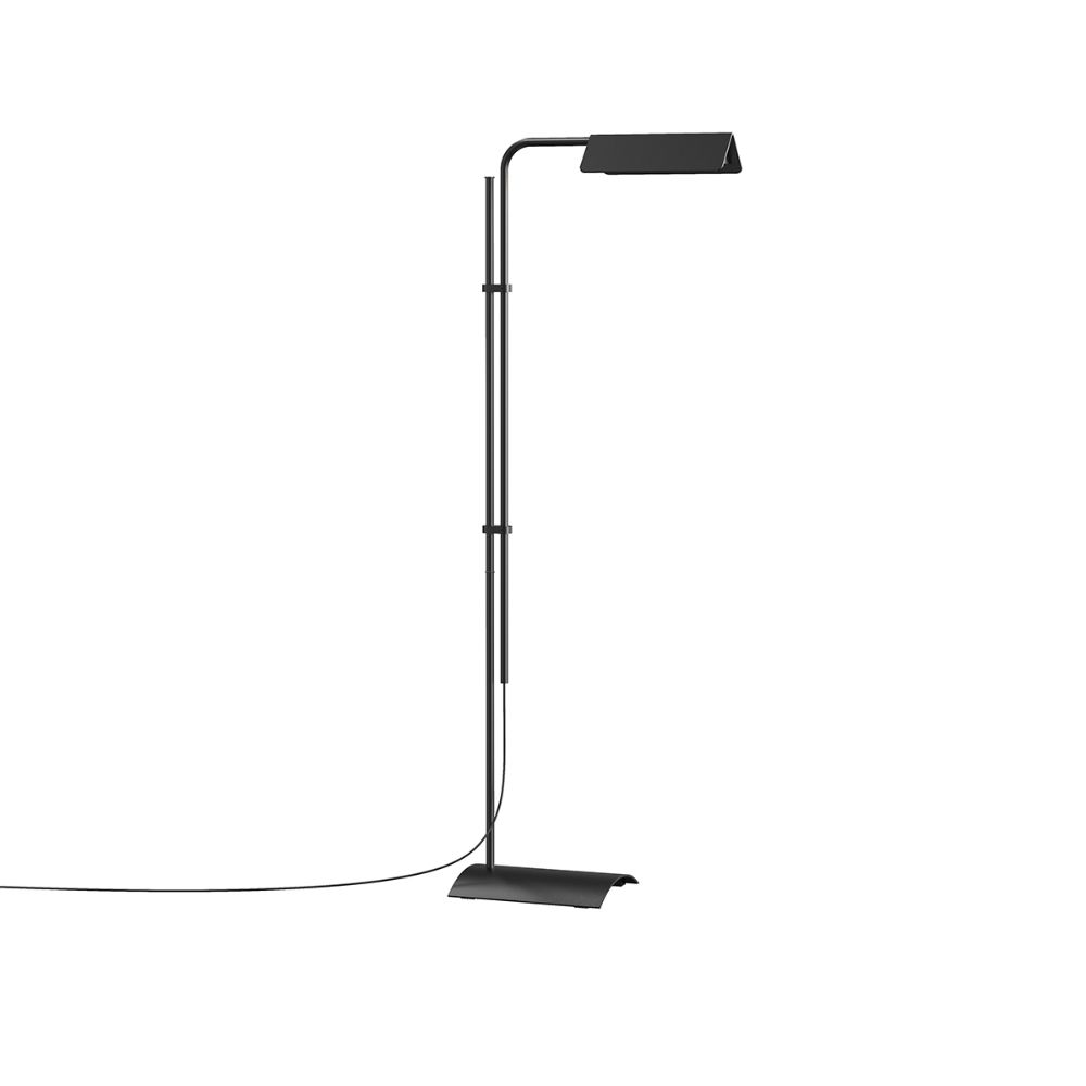 Sonneman 2835.25 Morii™ LED Floor Lamp in Satin Black