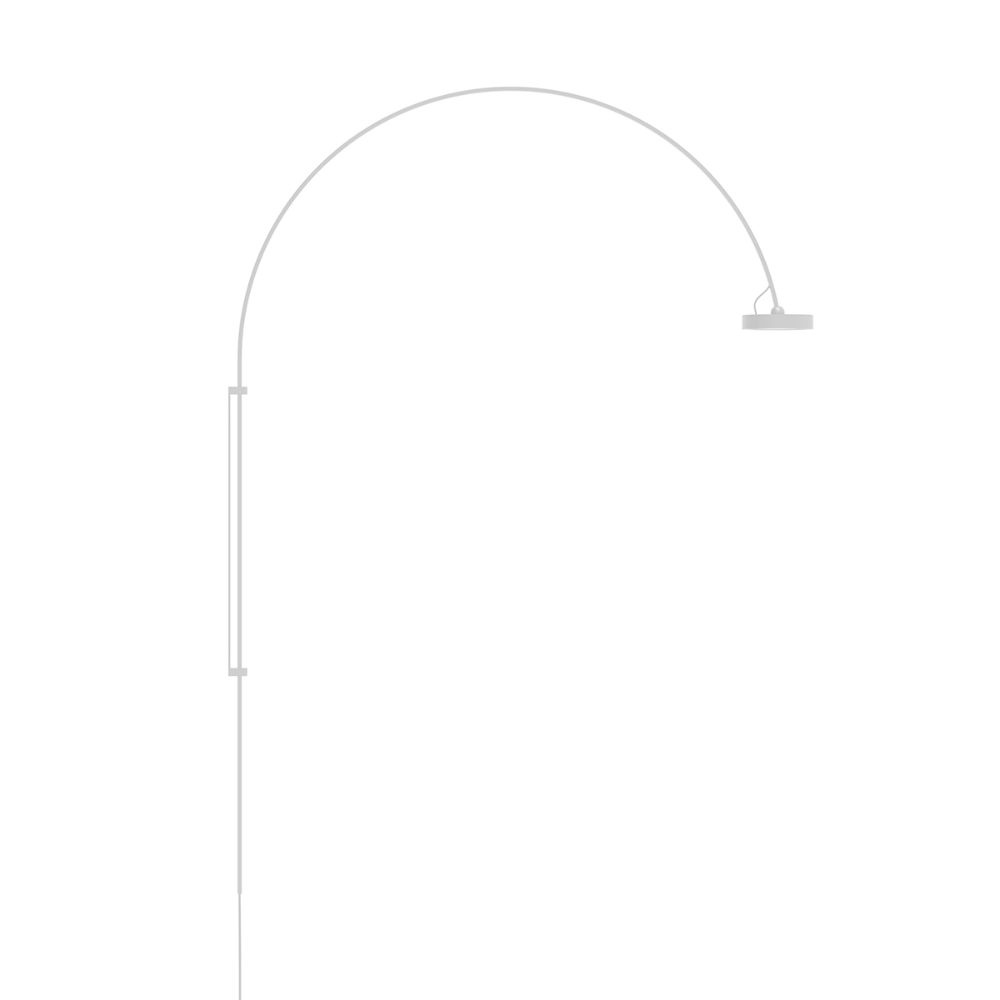 Sonneman 2844.03 Pluck™ Large LED Wall Lamp in Satin White