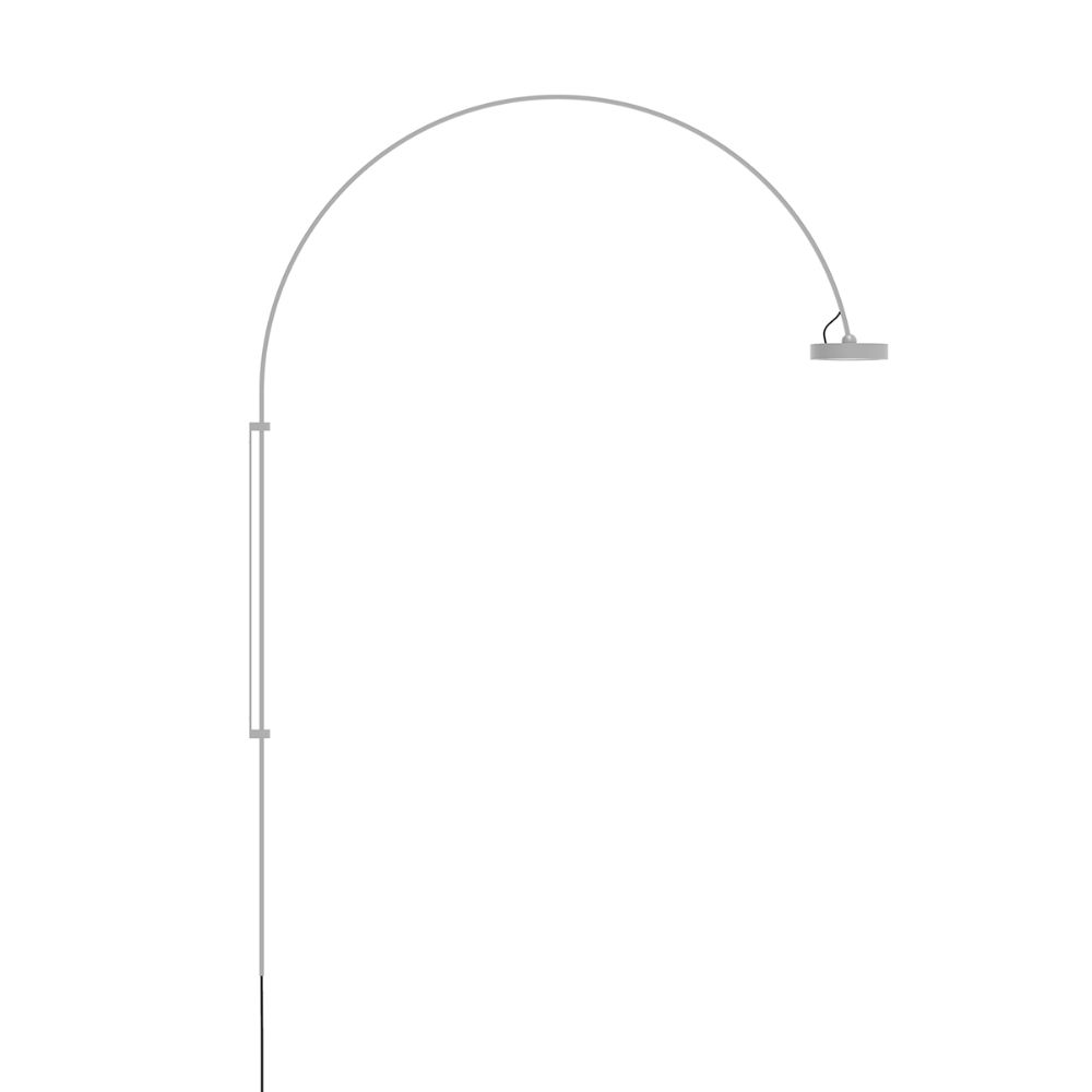 Sonneman 2844.16 Pluck™ Large LED Wall Lamp in Bright Satin Aluminum