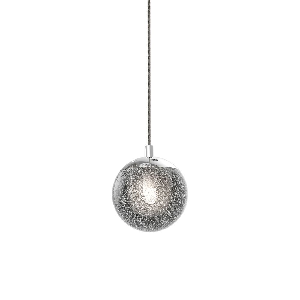 Sonneman 2961.01 Champagne Bubbles LED Pendant w/Round Canopy in Polished Chrome
