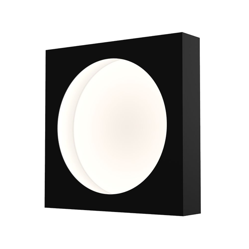 Sonneman 3701.25 Vuoto™ 10" LED Sconce in Satin Black