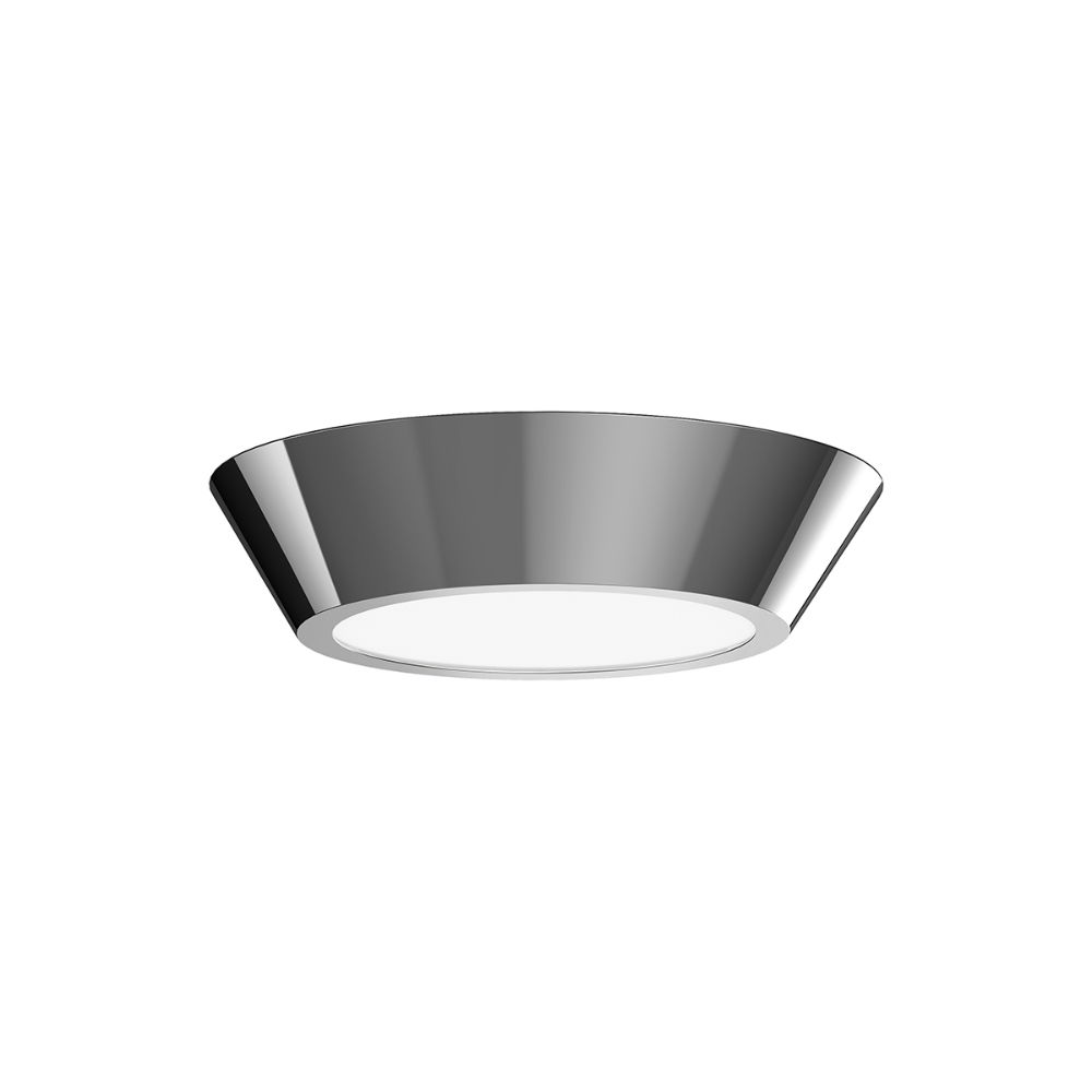 Sonneman 3730.35 Oculus 10" LED Surface Mount in Polished Nickel