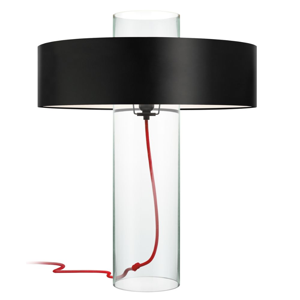 Sonneman 4755.87K Level Table Lamp in Clear Glass