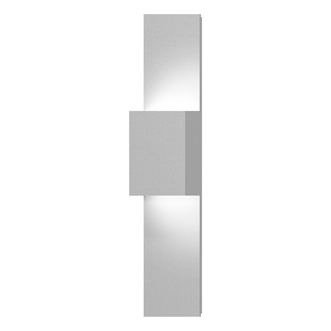 Sonneman 7108.98-WL Flat Box™ Up/Down LED Panel Sconce in Textured White