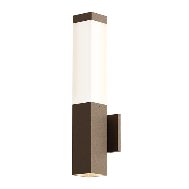 Sonneman 7380.72-WL Square Column™ LED Sconce in Textured Bronze
