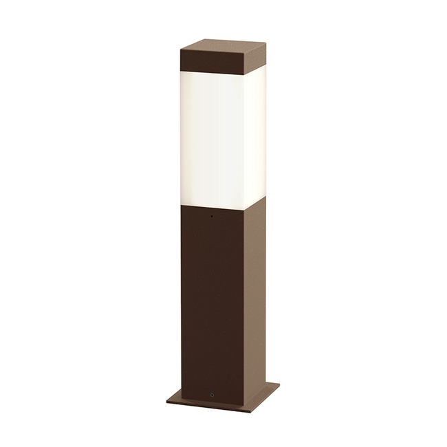 Sonneman 7381.72-WL Square Column™ 16" LED Bollard in Textured Bronze