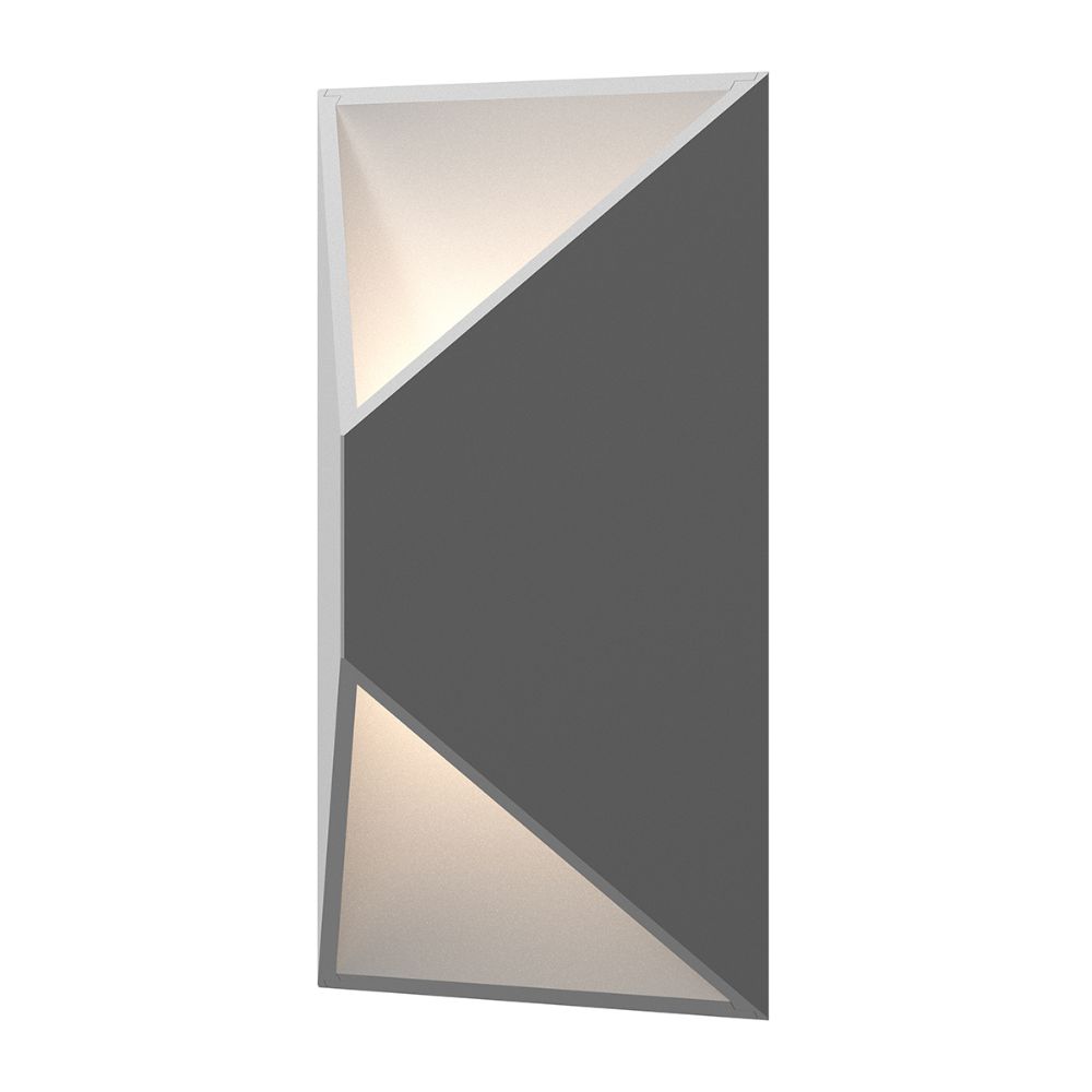 Sonneman 7100.74-WL Prisma™ LED Sconce in Textured Gray