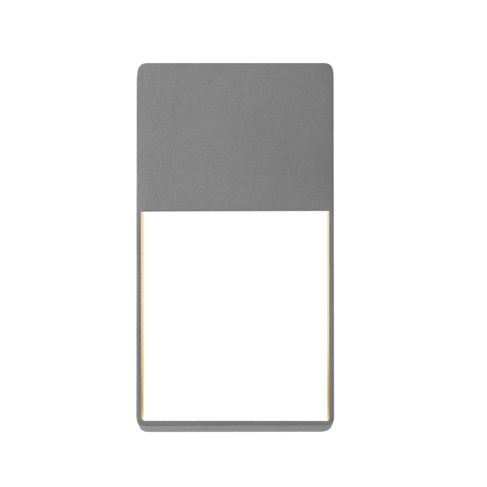Sonneman 7200.74-WL Downlight LED Sconce in Textured Gray
