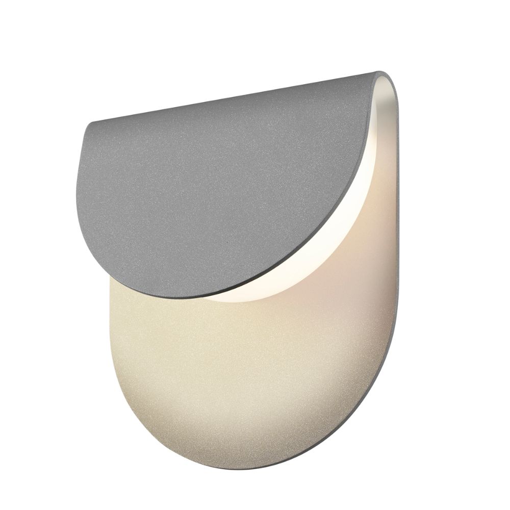 Sonneman 7232.74-WL LED Sconce in Textured Gray