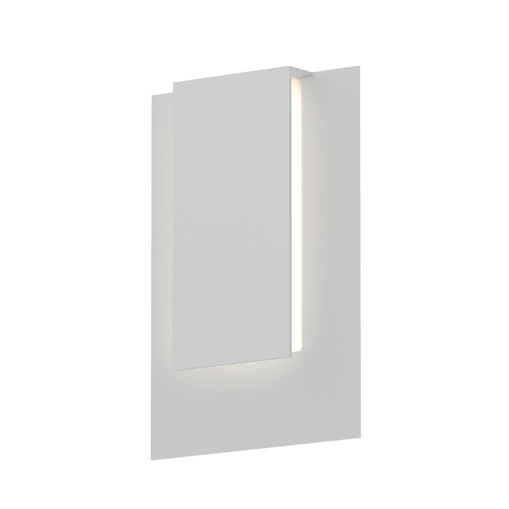 Sonneman 7264.98-WL Reveal Short LED Sconce in Textured White