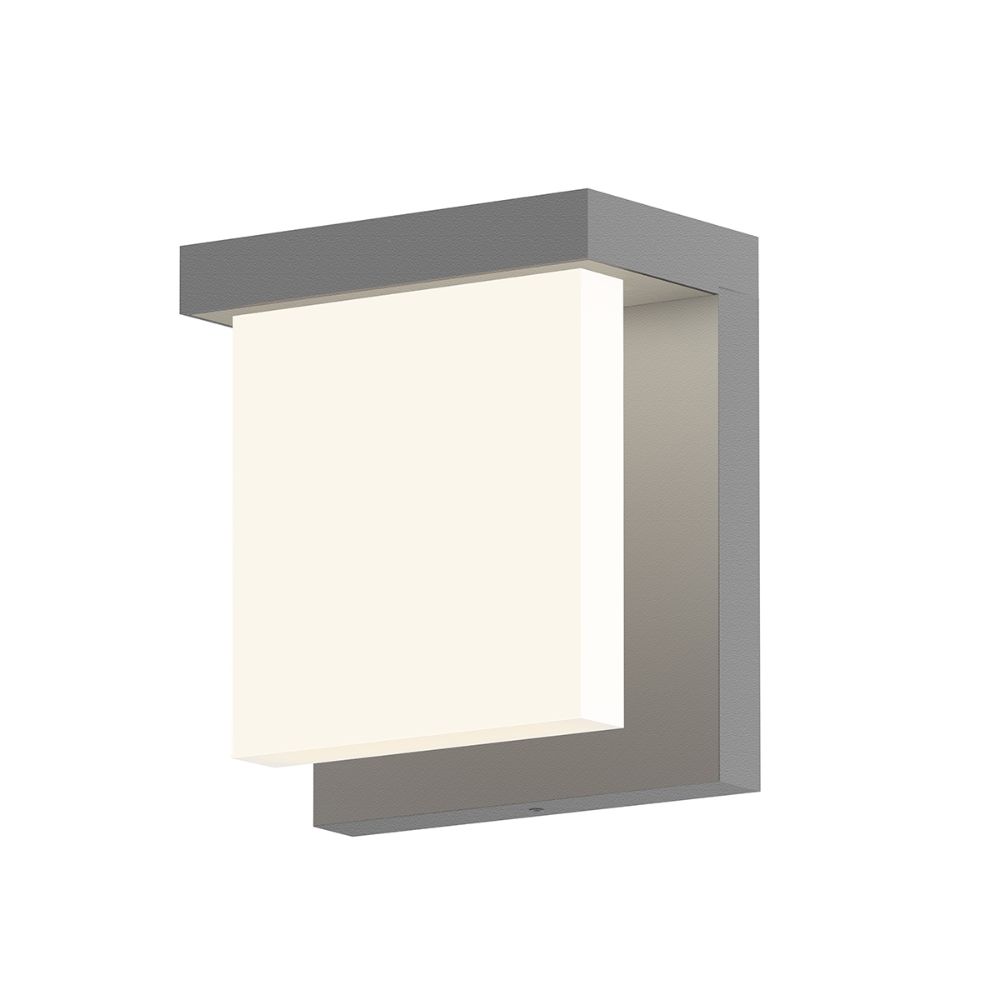 Sonneman 7275.74-WL Glass Glow² LED Sconce in Textured Gray