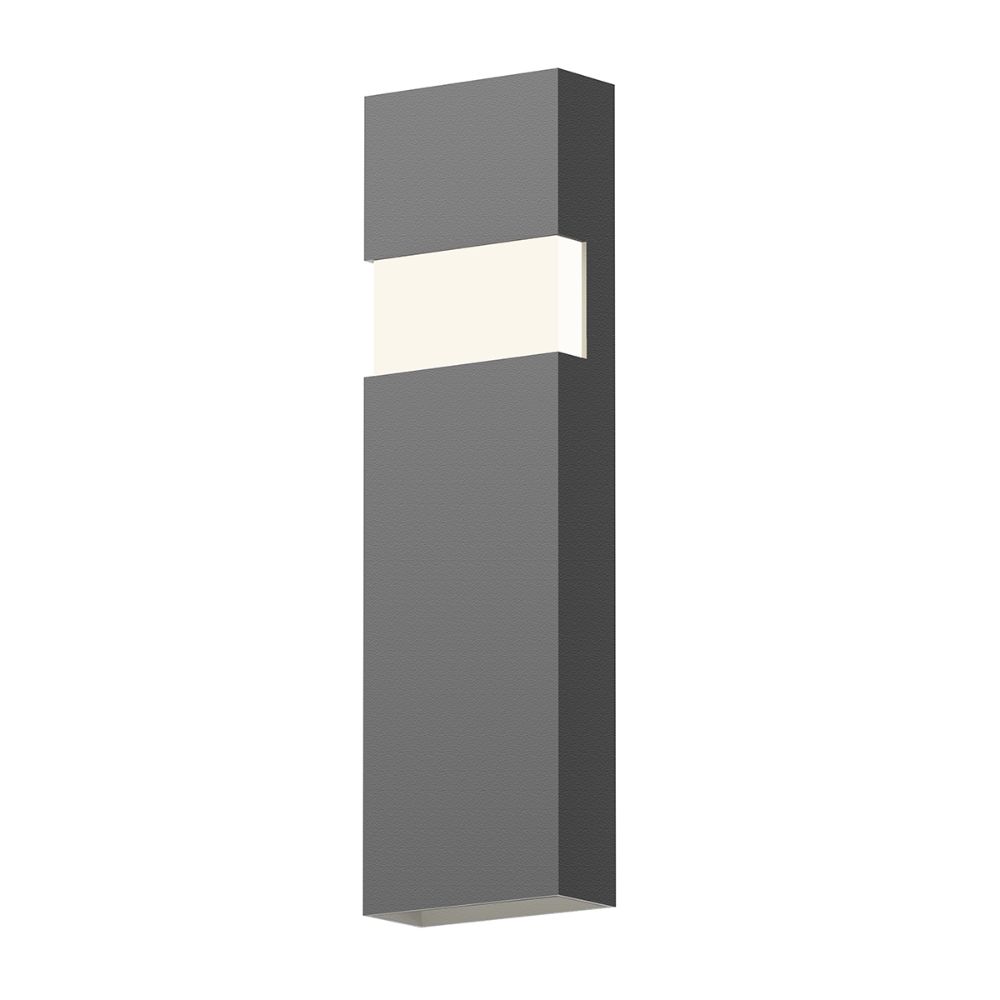 Sonneman 7284.74-WL Band 21" LED Sconce in Textured Gray