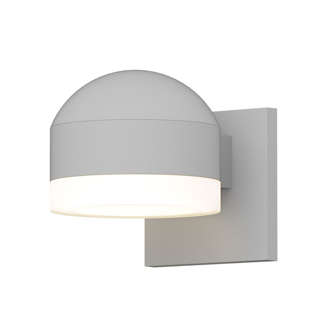 Sonneman 7300.DC.FW.98-WL REALS Downlight LED Sconce in Textured White