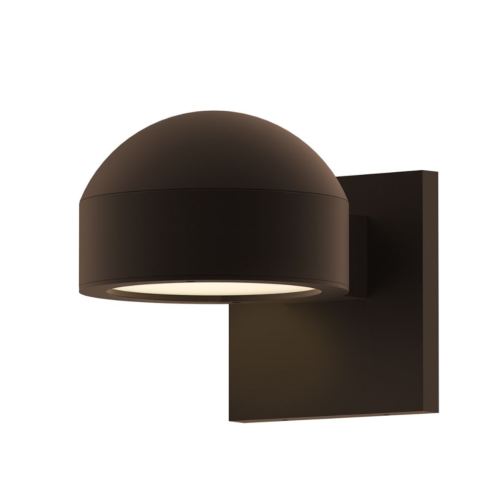 Sonneman 7300.DC.PL.72-WL REALS Downlight LED Sconce in Textured Bronze
